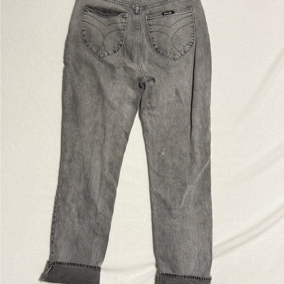 ROLLA'S Women's Gray Straight Leg Jeans - Picture 5 of 5